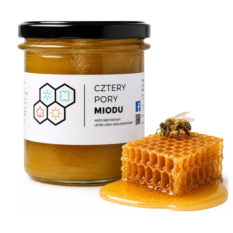 miód leśny wielokwiatowy letni 430 g w szklanym słoiku (1).png